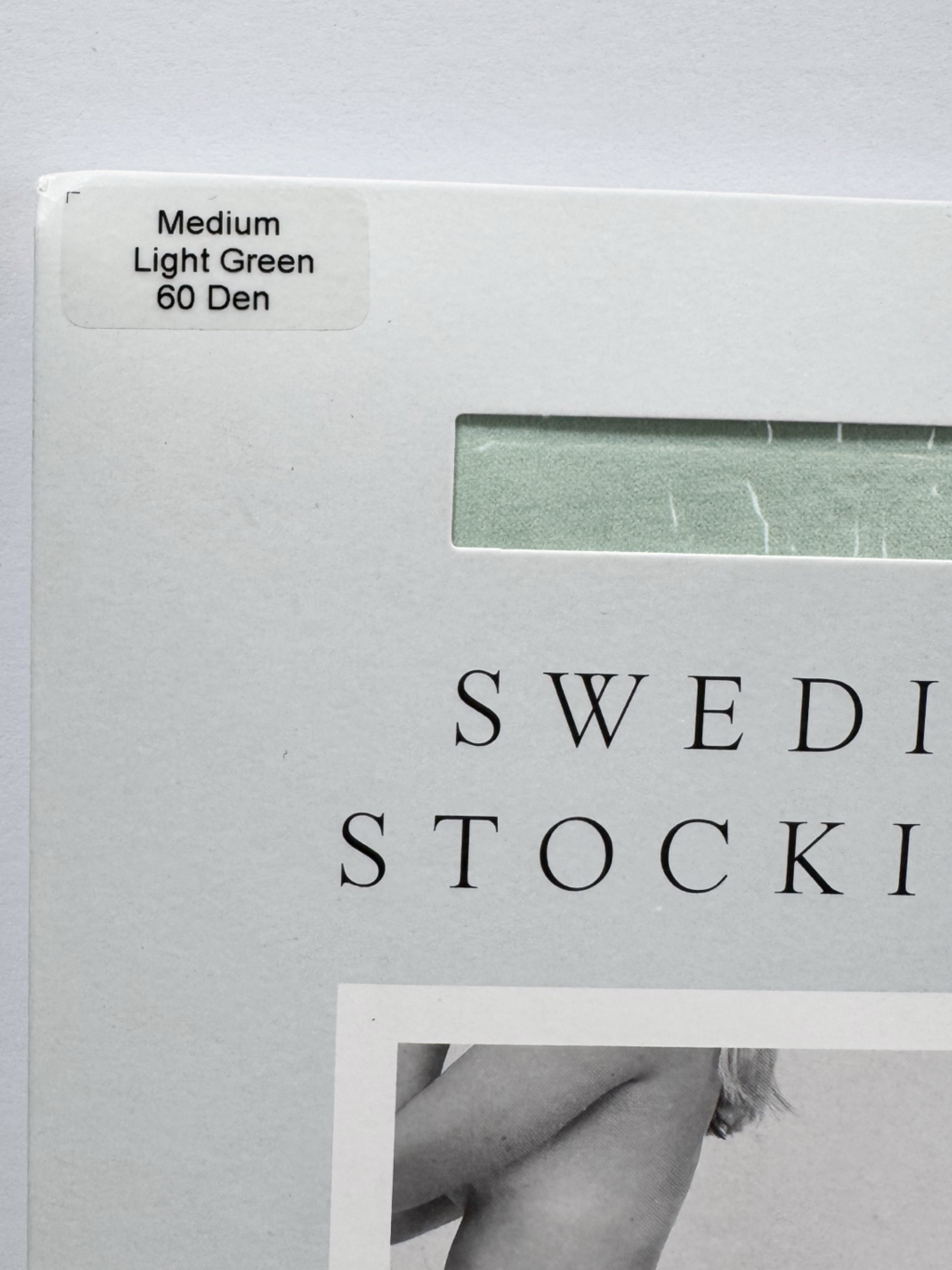 Free People X Swedish Stockings The Olivia Premium Tights In Mint | Medium Nwt — image 3 of 8